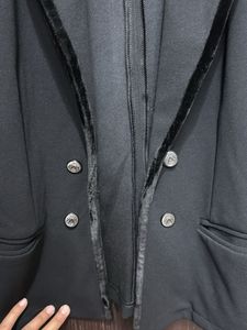 Black Formal Coat - Brand Laks*ita