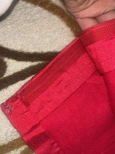 dark pink patchwork Blouse