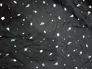 (Tom Tailor) Black Floral Print Casual Top