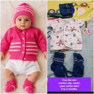 Unused, Brand new hand woven Baby Knit sweater