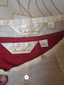 Two Peace Anarkali Kurta