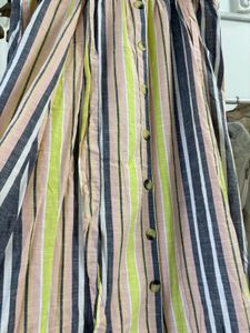 Cotton Skirt with belt