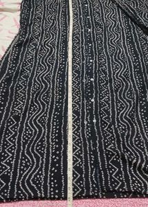 Ethnic bandhni print abaya