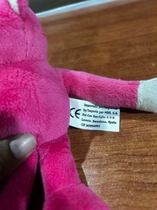 A cute rattle toy for newborn.