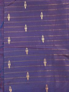 Elegant Purple Striped Saree