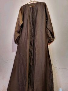 Stylish Brown  Abaya With Duppata
