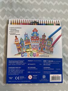 DOMS Colour Pencils - 24 Shades