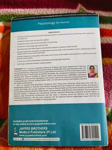 Psycology Bok For Nurses By Jaypee Brothers