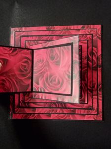 1piece handmade pyramid card