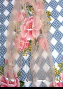 Peach Colour Lehnga Choli Dupatta