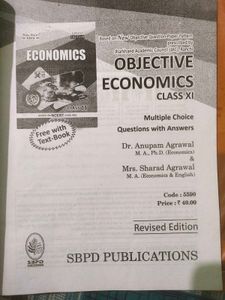 Economics Book Class 11th SBPD PUBLICATIONS