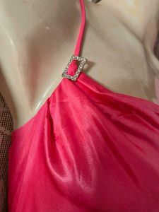 Pink Slip Dress