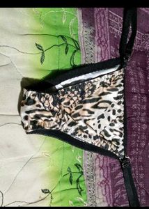 Pink Lace Trim Panties