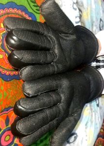 Leather Full Finger Gloves For Men
