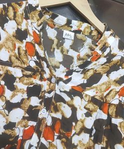 Multi Print Cotton Top For 36- 38 Bust