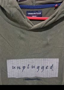 Olive Hodded Tshirt