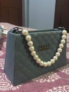 Ecco Pearl Handle Bag