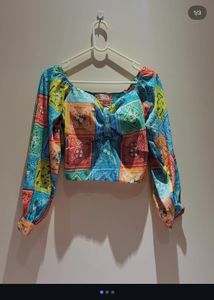 Colorful Padded Top