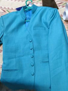 Sky Blue Open Mens Blazer.