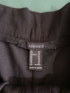 High-Waisted Black Shorts