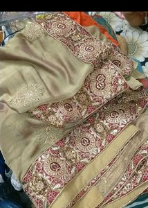 New Saree With Blouse Pice Inside It