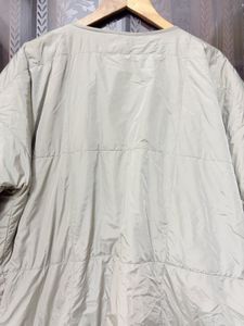 Beige Quilted Jacket