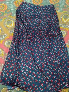 Front Slit Skirt