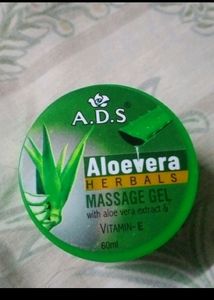 Aloevera Massage Gel &amp; 5 Makeup Brushes