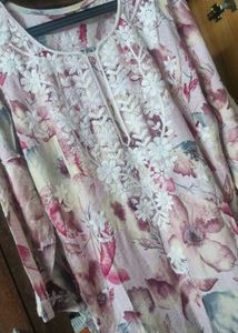 New Luknowi Kurti Set