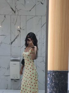 Newme Asia Floral Maxi Dress Sundress Party