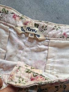 Floral Print Shorts