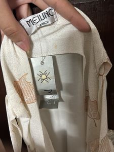 New Lingerie Leaf Print Slip Dress