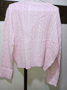 Crop Pink Sweater