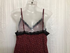 LH Maroon Sleeveless Dress