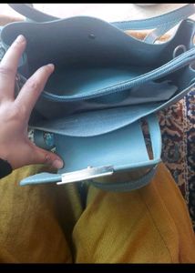 Lov By Westside Blue Dorris Handbag