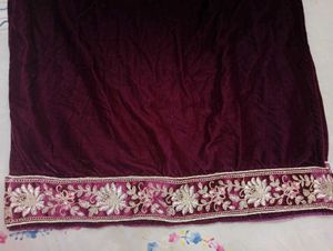 Elegant Velvet Kurta