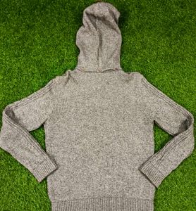 New Imported Gray Zip-Up Hoodie
