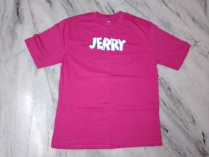 Pink &#39;Jerry&#39; Graphic Tee