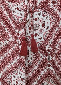 🍁 Maroonish Red Colour Beautiful Top
