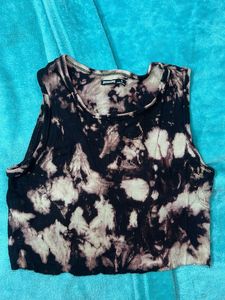 Bleach Dye Crop Tank