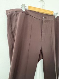 Brown Casual Pants