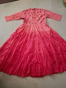 Tiered Pink Dress
