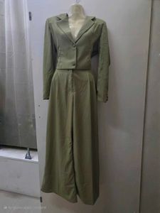 Green Suit With Bow
