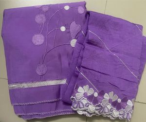 Purple Dress Material