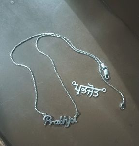 Women OG Silver Name Pendant 🥰