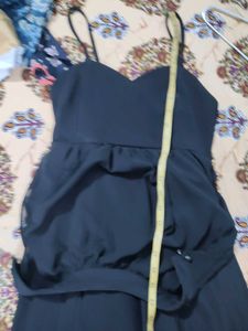 Black Halter Neck Fit &amp; Flare Dress