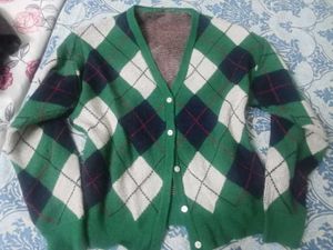 Argyle Cardigan
