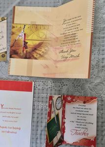 Greeting Cards for a Teacher