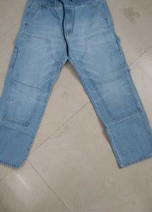 Light Wash Denim Pants