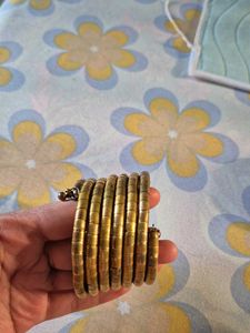 Golden Color Trending Bracelet For Women/ Girls